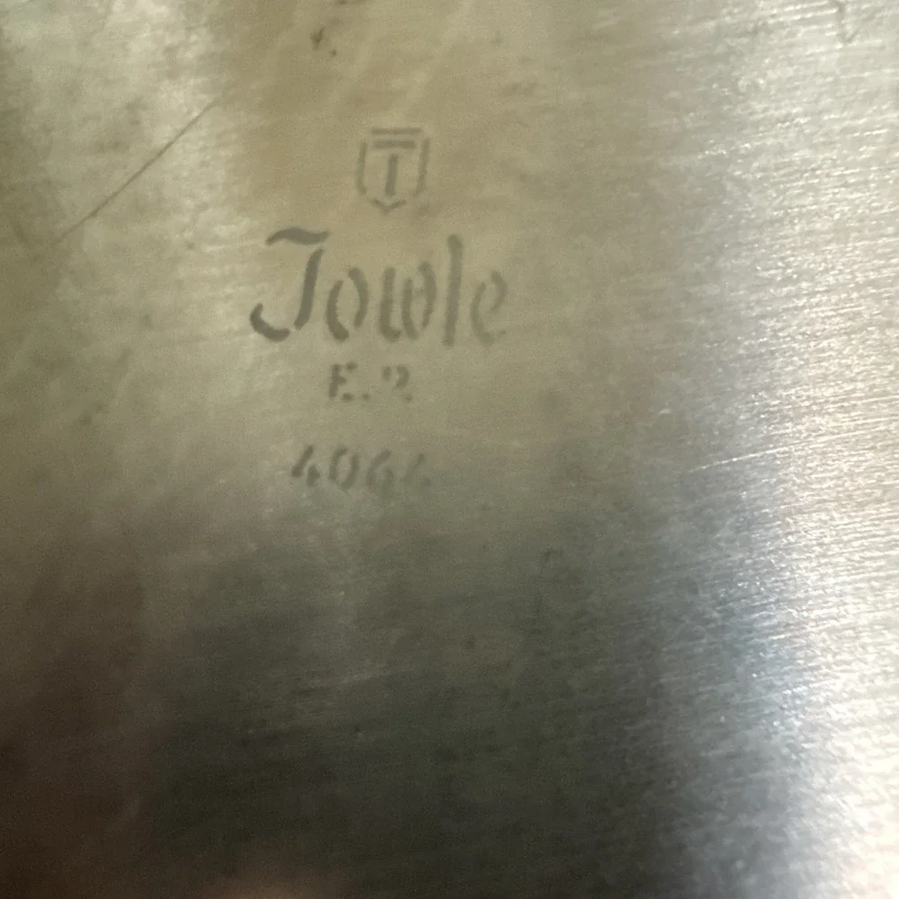 Vintage Silver Plate EP Jowle Baroque Floral Tray